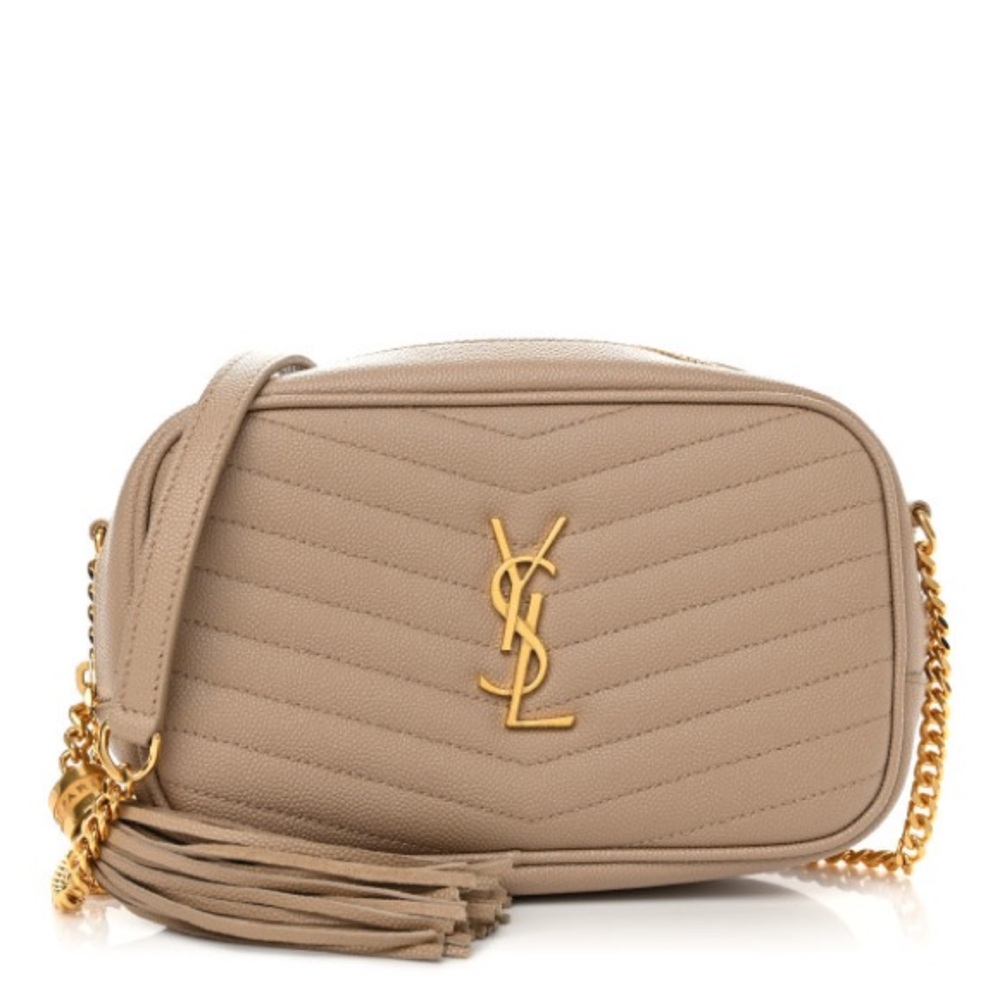 Yves Saint Laurent Mini Lou Camera Bag WITH Tassel - August 2023